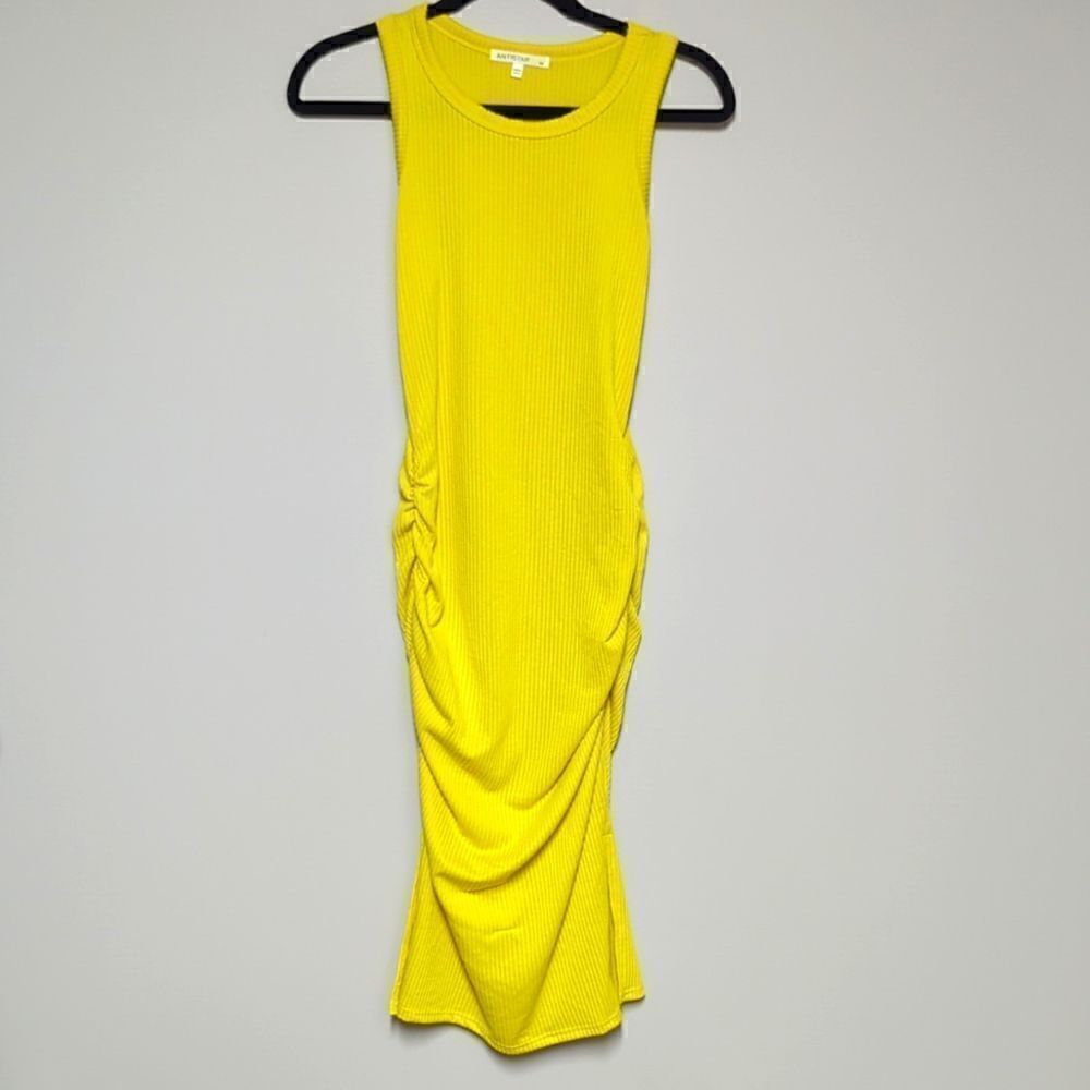 NWT Antistar Yellow Tank Dress